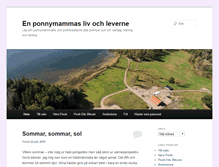 Tablet Screenshot of pernillaodlund.se